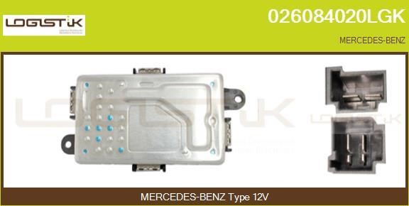 LGK 026084020LGK Resistor, interior blower 026084020LGK: Buy near me in Poland at 2407.PL - Good price!