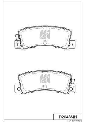 Kashiyama D2048MH Scheibenbremsbeläge hinten eingestellt D2048MH: Kaufen Sie zu einem guten Preis in Polen bei 2407.PL!