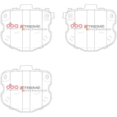 DBA DB15028XP Brake Pad Set, disc brake DB15028XP: Buy near me in Poland at 2407.PL - Good price!