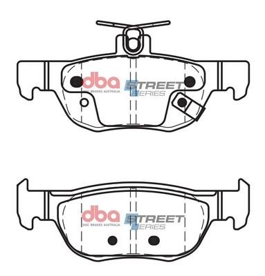 DBA DB15047SS Brake Pad Set, disc brake DB15047SS: Buy near me in Poland at 2407.PL - Good price!