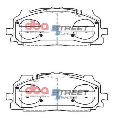 DBA DB15030SS Brake Pad Set, disc brake DB15030SS: Buy near me in Poland at 2407.PL - Good price!