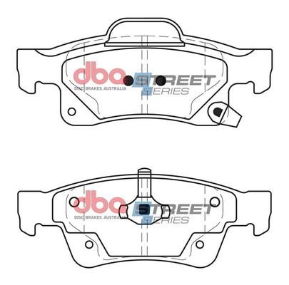 DBA DB2217SS Brake Pad Set, disc brake DB2217SS: Buy near me in Poland at 2407.PL - Good price!