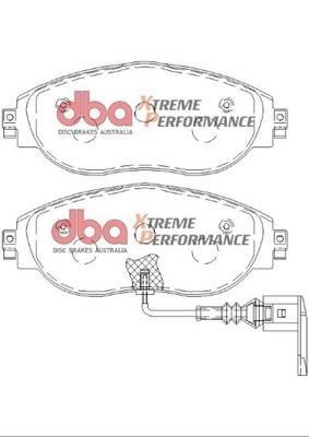 DBA DB8849XP Brake Pad Set, disc brake DB8849XP: Buy near me in Poland at 2407.PL - Good price!