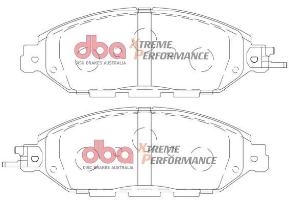 DBA DB2378XP Brake Pad Set, disc brake DB2378XP: Buy near me in Poland at 2407.PL - Good price!