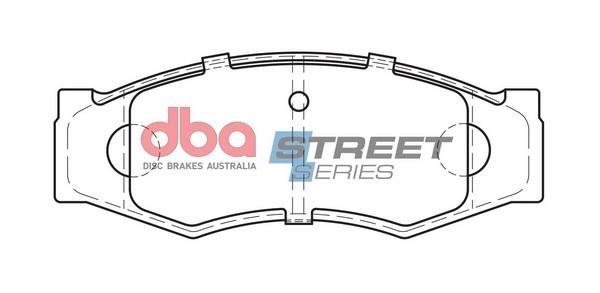 DBA DB340SS Brake Pad Set, disc brake DB340SS: Buy near me in Poland at 2407.PL - Good price!