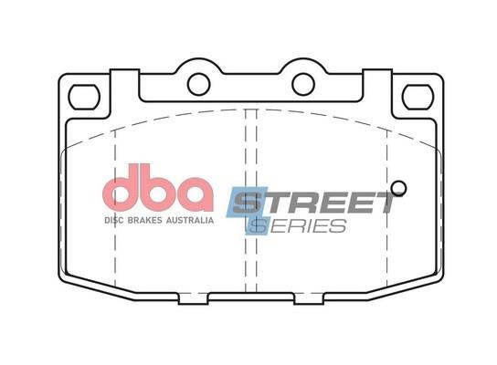 DBA DB416SS Brake Pad Set, disc brake DB416SS: Buy near me in Poland at 2407.PL - Good price!