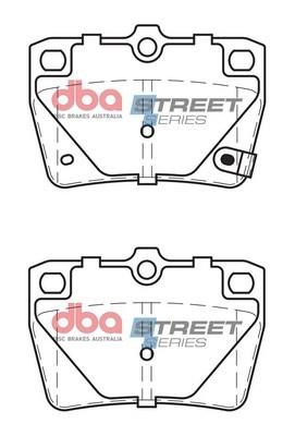 DBA DB1680SS Brake Pad Set, disc brake DB1680SS: Buy near me in Poland at 2407.PL - Good price!