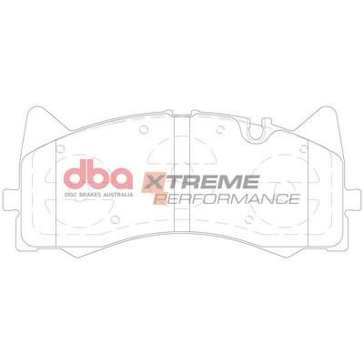 DBA DB15035XP Brake Pad Set, disc brake DB15035XP: Buy near me in Poland at 2407.PL - Good price!