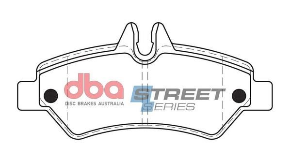 DBA DB1972SS Brake Pad Set, disc brake DB1972SS: Buy near me in Poland at 2407.PL - Good price!