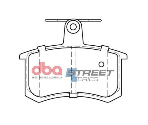 DBA DB222SS Brake Pad Set, disc brake DB222SS: Buy near me in Poland at 2407.PL - Good price!