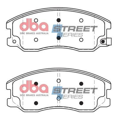 DBA DB1850SS Тормозные колодки дисковые, комплект DB1850SS: Отличная цена - Купить в Польше на 2407.PL!