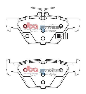 DBA DB2398SS Brake Pad Set, disc brake DB2398SS: Buy near me in Poland at 2407.PL - Good price!