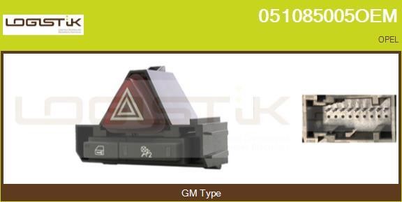 LGK 051085005OEM Alarm button 051085005OEM: Buy near me at 2407.PL in Poland at an Affordable price!