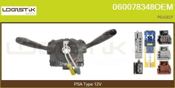 LGK 060078348OEM Steering Column Switch 060078348OEM: Buy near me in Poland at 2407.PL - Good price!