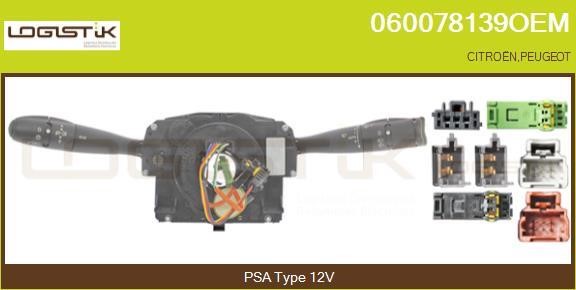 LGK 060078139OEM Steering Column Switch 060078139OEM: Buy near me in Poland at 2407.PL - Good price!