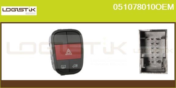 LGK 051078010OEM Alarm-Taste 051078010OEM: Kaufen Sie zu einem guten Preis in Polen bei 2407.PL!