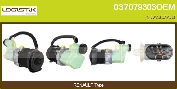 LGK 037079303OEM Hydraulic Pump, steering system 037079303OEM: Buy near me at 2407.PL in Poland at an Affordable price!
