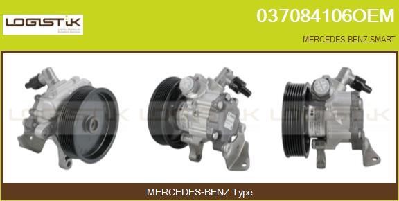 LGK 037084106OEM Hydraulic Pump, steering system 037084106OEM: Buy near me in Poland at 2407.PL - Good price!