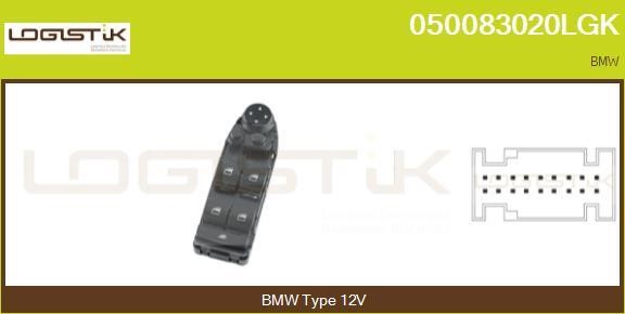LGK 050083020LGK Power window button 050083020LGK: Buy near me at 2407.PL in Poland at an Affordable price!