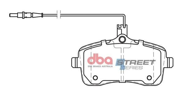 DBA DB2025SS Brake Pad Set, disc brake DB2025SS: Buy near me in Poland at 2407.PL - Good price!