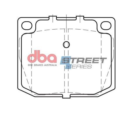 DBA DB525SS Тормозные колодки дисковые, комплект DB525SS: Отличная цена - Купить в Польше на 2407.PL!