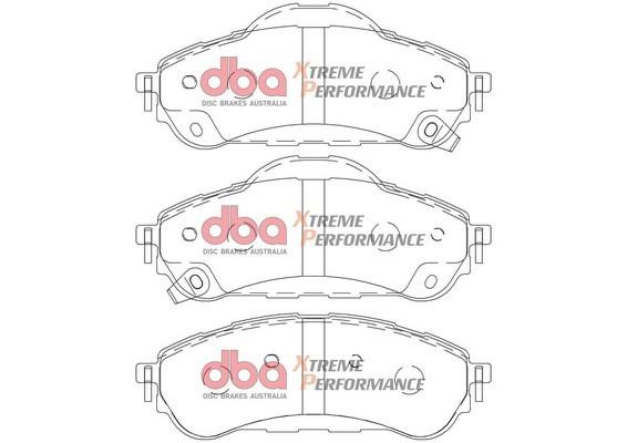 DBA DB2411XP Brake Pad Set, disc brake DB2411XP: Buy near me in Poland at 2407.PL - Good price!