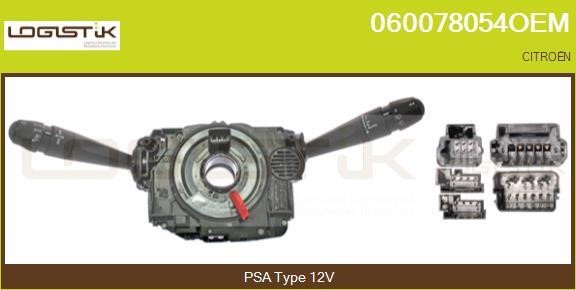 LGK 060078054OEM Steering Column Switch 060078054OEM: Buy near me in Poland at 2407.PL - Good price!