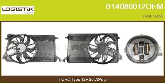 LGK 014080012OEM Electric Motor, radiator fan 014080012OEM: Buy near me at 2407.PL in Poland at an Affordable price!