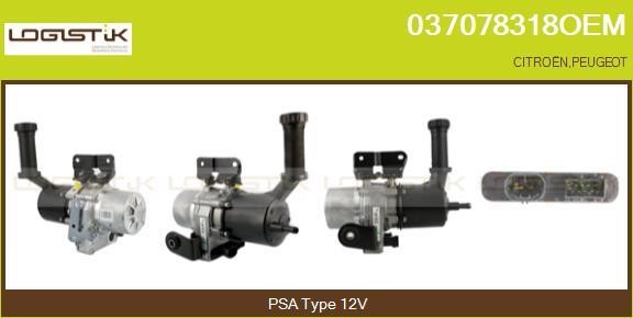 LGK 037078318OEM Hydraulic Pump, steering system 037078318OEM: Buy near me in Poland at 2407.PL - Good price!