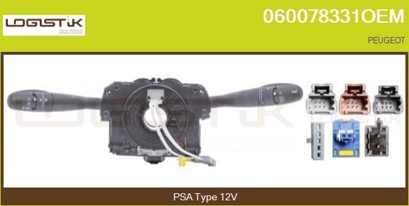 LGK 060078331OEM Steering Column Switch 060078331OEM: Buy near me in Poland at 2407.PL - Good price!