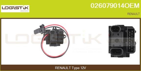LGK 026079014OEM Resistor, interior blower 026079014OEM: Buy near me in Poland at 2407.PL - Good price!