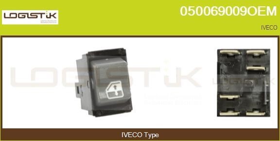 LGK 050069009OEM Кнопка стеклоподъёмника 050069009OEM: Отличная цена - Купить в Польше на 2407.PL!