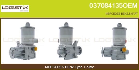 LGK 037084135OEM Hydraulic Pump, steering system 037084135OEM: Buy near me in Poland at 2407.PL - Good price!