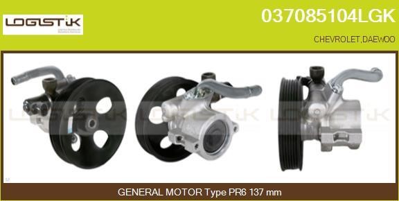 LGK 037085104LGK Pompa hydrauliczna, układ kierowniczy 037085104LGK: Dobra cena w Polsce na 2407.PL - Kup Teraz!
