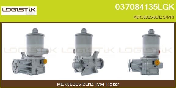 LGK 037084135LGK Hydraulic Pump, steering system 037084135LGK: Buy near me in Poland at 2407.PL - Good price!