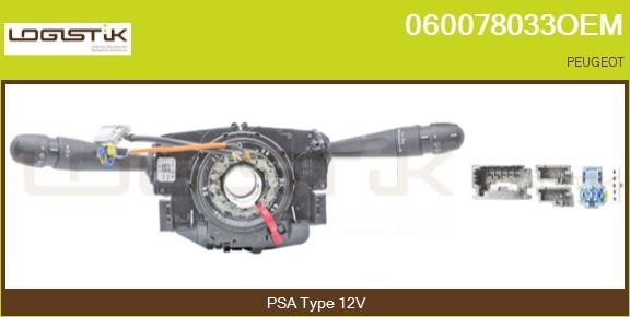 LGK 060078033OEM Steering Column Switch 060078033OEM: Buy near me at 2407.PL in Poland at an Affordable price!