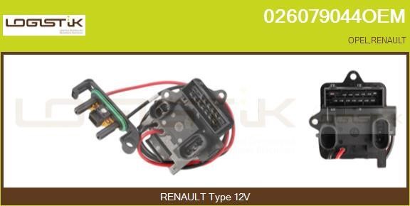 LGK 026079044OEM Resistor, interior blower 026079044OEM: Buy near me in Poland at 2407.PL - Good price!