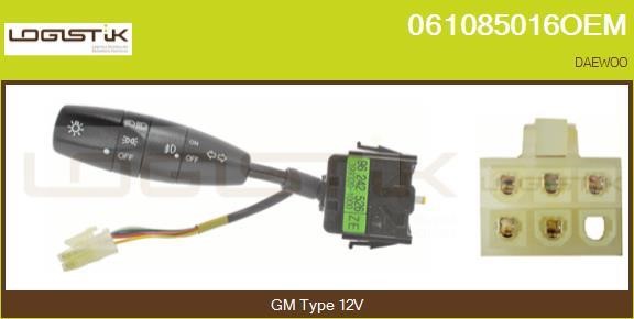 LGK 061085016OEM Перемикач на рульовій колонці 061085016OEM: Приваблива ціна - Купити у Польщі на 2407.PL!