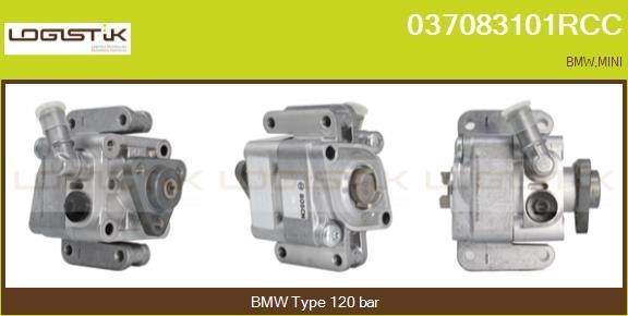 LGK 037083101RCC Hydraulic Pump, steering system 037083101RCC: Buy near me in Poland at 2407.PL - Good price!