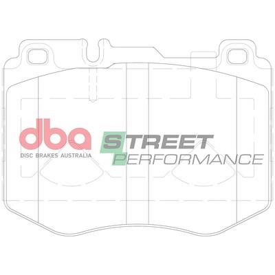 DBA DB15182SP Brake Pad Set, disc brake DB15182SP: Buy near me in Poland at 2407.PL - Good price!