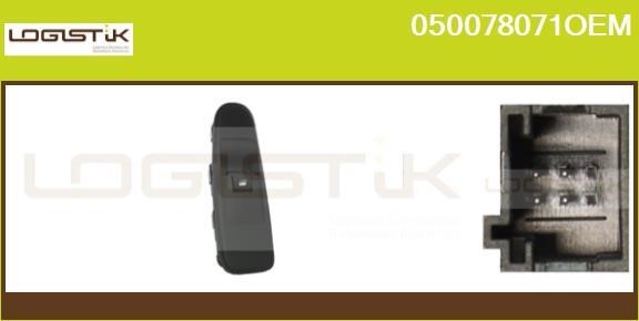 LGK 050078071OEM Power window button 050078071OEM: Buy near me in Poland at 2407.PL - Good price!