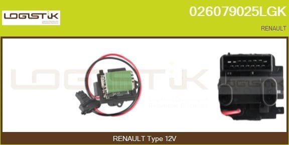 LGK 026079025LGK Resistor, interior blower 026079025LGK: Buy near me at 2407.PL in Poland at an Affordable price!