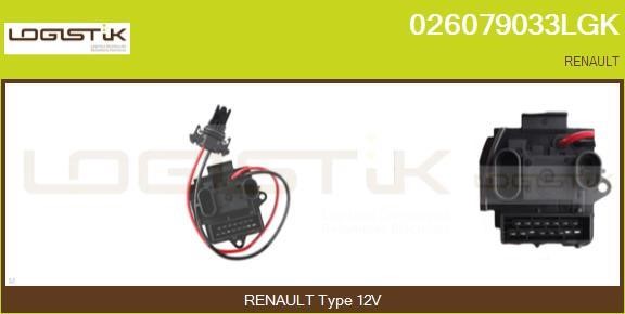 LGK 026079033LGK Resistor, interior blower 026079033LGK: Buy near me in Poland at 2407.PL - Good price!