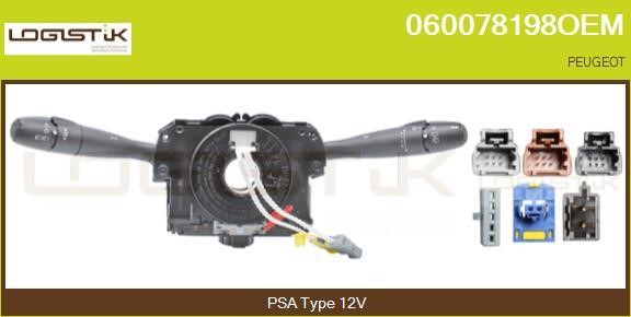 LGK 060078198OEM Steering Column Switch 060078198OEM: Buy near me in Poland at 2407.PL - Good price!