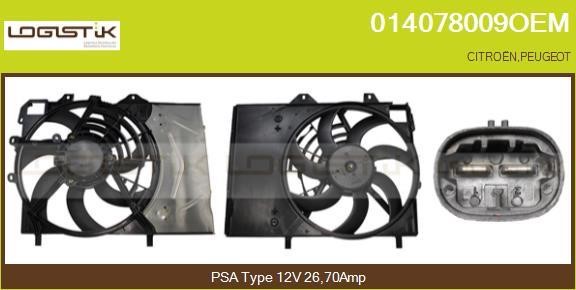 LGK 014078009OEM Electric Motor, radiator fan 014078009OEM: Buy near me at 2407.PL in Poland at an Affordable price!