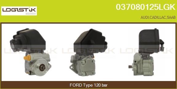 LGK 037080125LGK Hydraulic Pump, steering system 037080125LGK: Buy near me in Poland at 2407.PL - Good price!