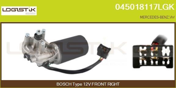 LGK 045018117LGK Wiper Motor 045018117LGK: Buy near me in Poland at 2407.PL - Good price!