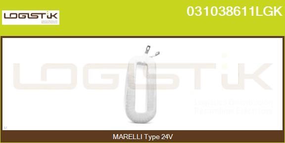 LGK 031038611LGK Field Winding, starter 031038611LGK: Buy near me in Poland at 2407.PL - Good price!