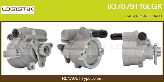 LGK 037079116LGK Hydraulikpumpe, Lenkung 037079116LGK: Kaufen Sie zu einem guten Preis in Polen bei 2407.PL!