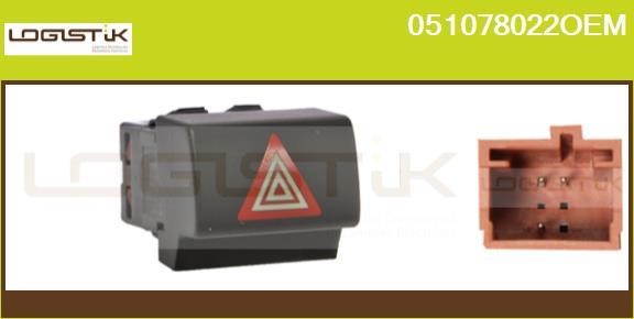 LGK 051078022OEM Кнопка аварийной сигнализации 051078022OEM: Купить в Польше - Отличная цена на 2407.PL!